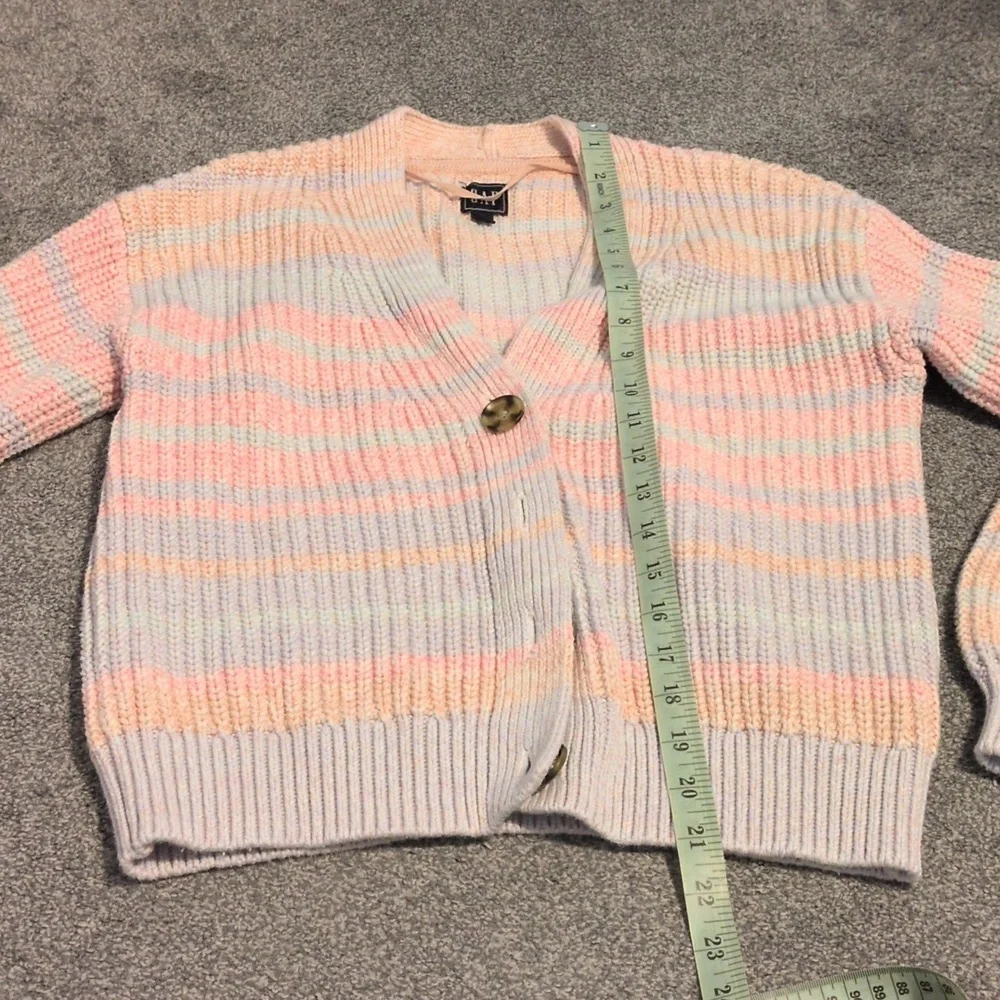Gap 100% Cotton Pastel Cardigan Size Small - Picture 4 of 6